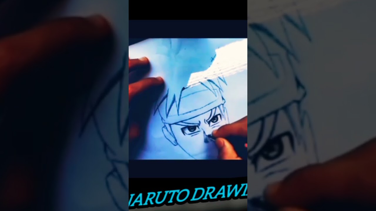 Naruto drawing realistic #drawing #anime #naruto #shorts @Drawblogs @Sourav...