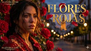 Shakira & Antonio Banderas | Flores Rojas
