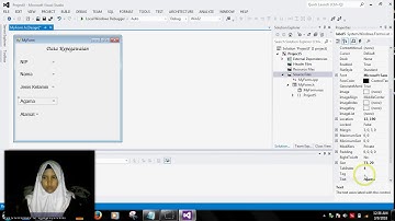 Program Input Data Pegawai dengan C++ menggunakan Visual Studio 2012