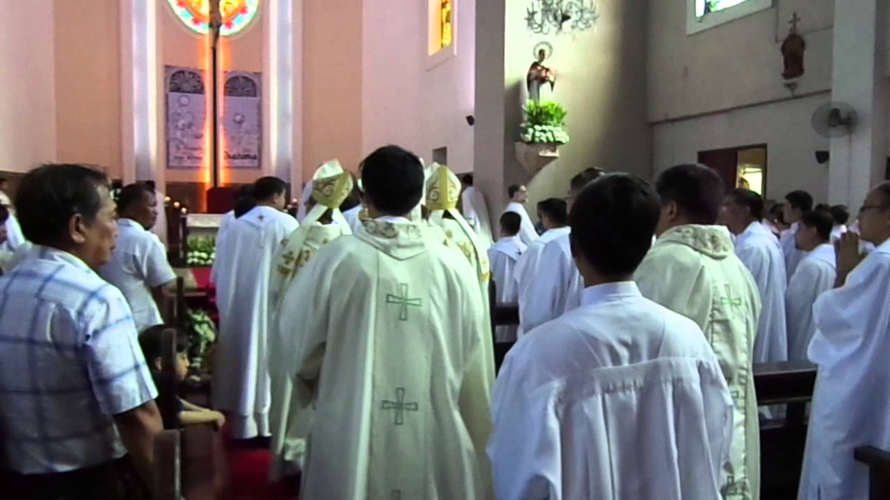 Ordination to the Sacred Order of Deacons - Entrance Procession - San Carlos Seminary