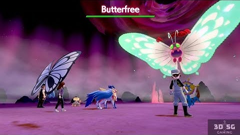 Obtaining 013 to 015 Caterpie, Metapod & Butterfree (Normal, Shiny & Gmax) Pokemon Sword + Shield