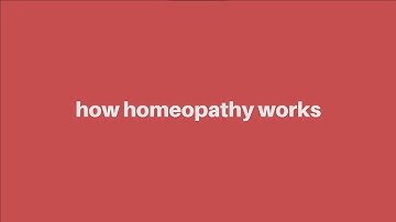 how 2 homeopathy