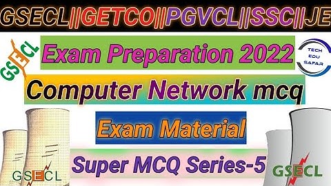 Computer Network Important Mcq||Part-5||GSECL||GETCO||PGVCL||GATE 2023||All Exam Preparation