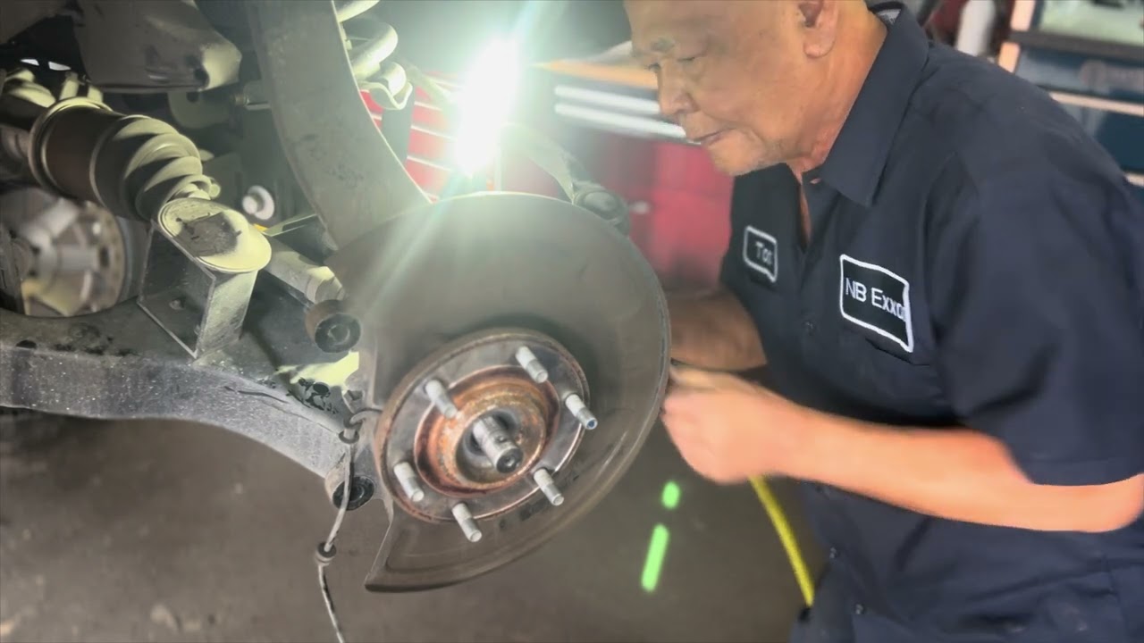 How To Replace Front Wheel Bearing & Hub Assembly 2018 Nissan Titan!!Cách Thay Bạc Đạn Bánh Xe!!