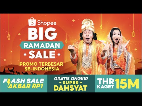 Promo Terbesar Se-Indonesia Hanya di Shopee Big Ramadan Sale | Gratis Ongkir Super Dahsyat