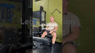Isometric Leg Extension for Knee Pain - get the full protocol at ClubStrongman.com #strongman