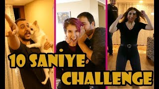 EKİP İLE 10 SANİYEDE DEDİĞİMİ YAP CHALLENGE !!