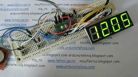 RTC clock with manual adjust, temperature and humidity using Arduino (2)