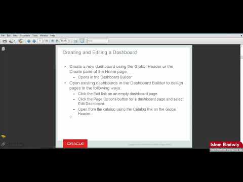 26 OBIEE 12c - Chapter 10 Creating Oracle Business Intelligence Dashboards - Part 01