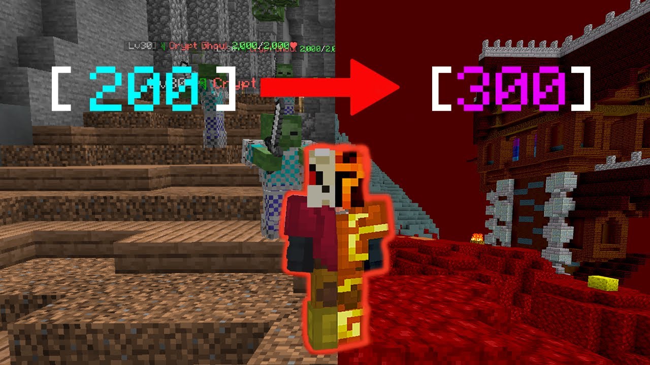 Level 300 in 3 months | Hypixel skyblock