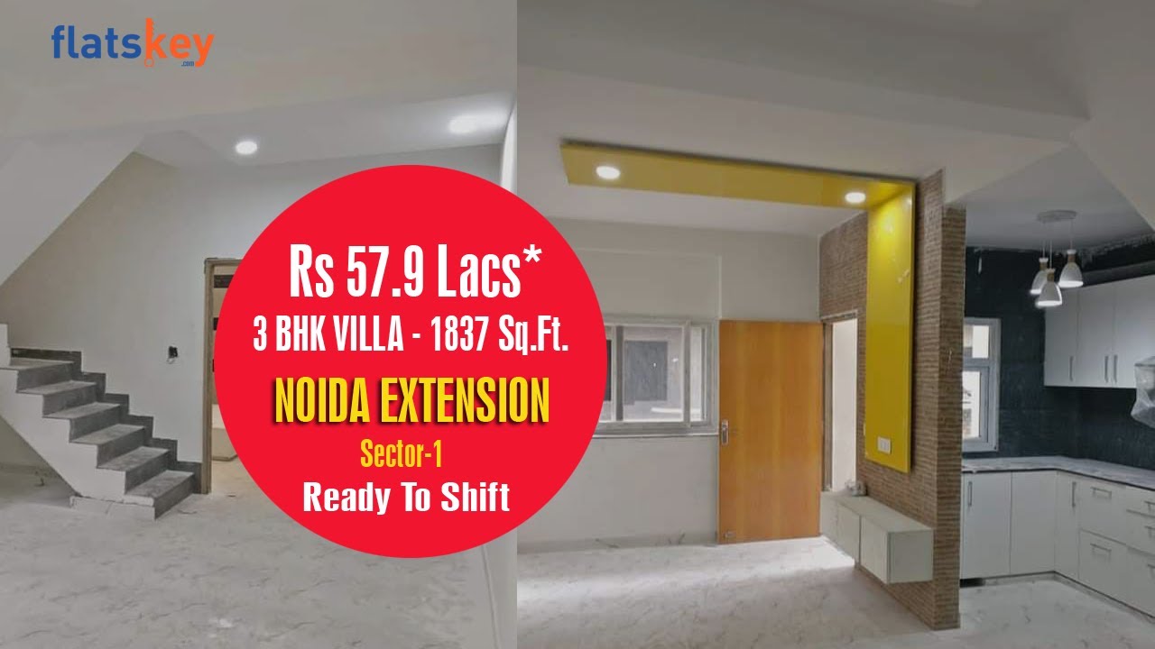 Villa In Noida Extension, Ashoka Greens Villa Review, Actual Site Video