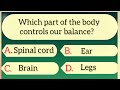 ⚖️ Only smart minds get this right—what controls balance?