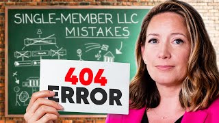 AVOID These Single-Member LLC Mistakes for a Successful Business!