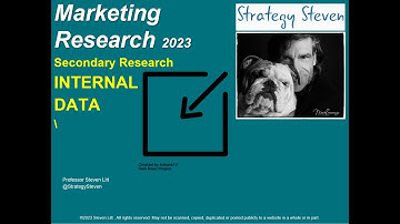 Internal Data/ Info Sources