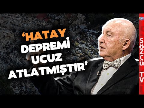 'Daha Büyük Felaket Bekliyordu' Övgün Ahmet Ercan'dan Çarpıcı Hatay Açıklaması!