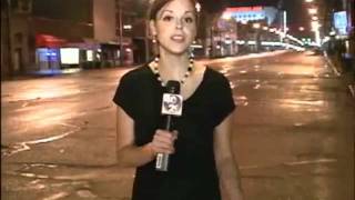Storm Slams River Valley With Wind And Rain