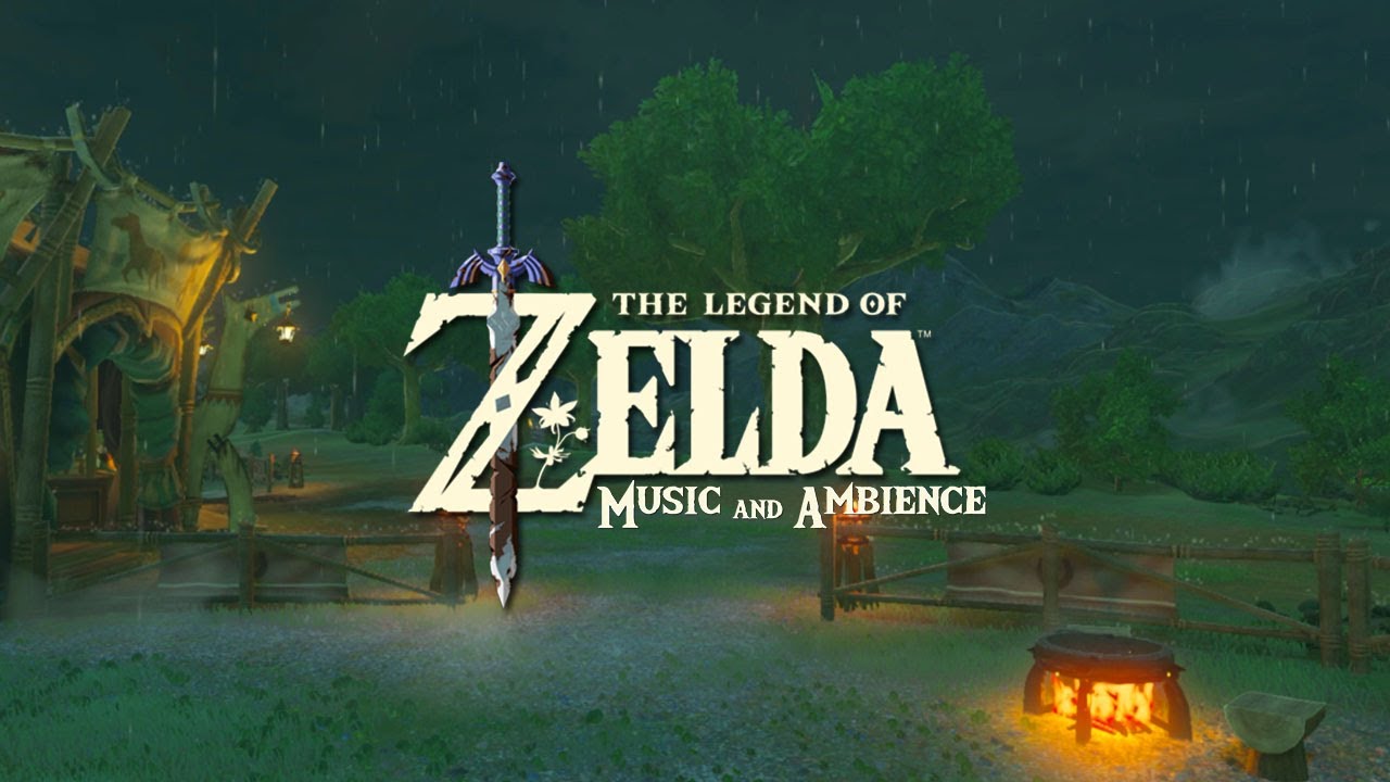 a soft Rainy day with Relaxing zelda video games music [ for studying, work & sleep ]