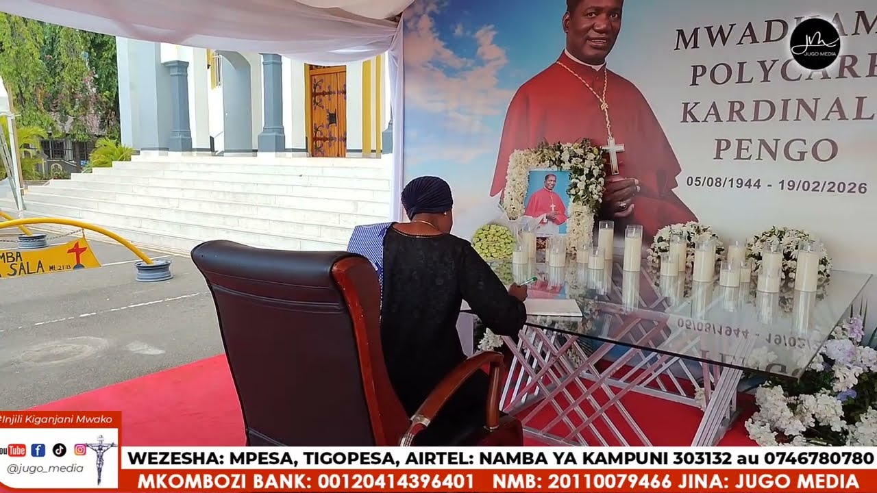 Katibu Mkuu wa CCM Dr. Asha Rose Migiro afika Msibani kwa Kadinali Pengo |Ampa pole Askofu Ruwa'ichi