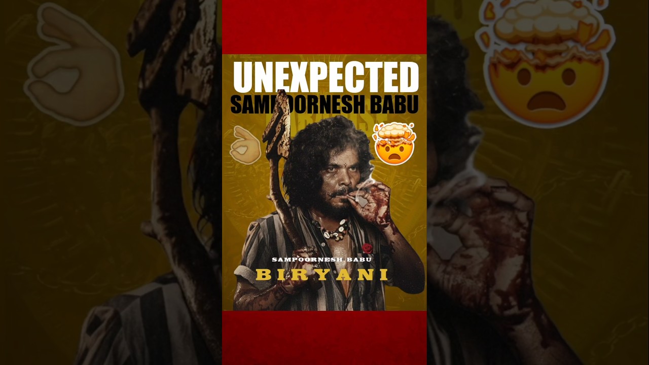 🤯Sampoornesh babu as 