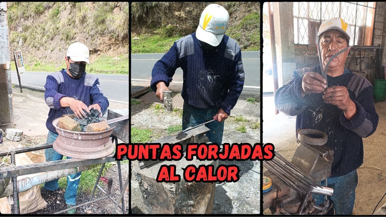 PUNTAS ARTESANALES FORJADAS AL CALOR