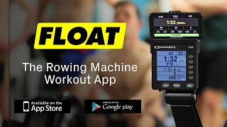 Rowing Machine Workout Data App FLOAT (2020) screenshot 1