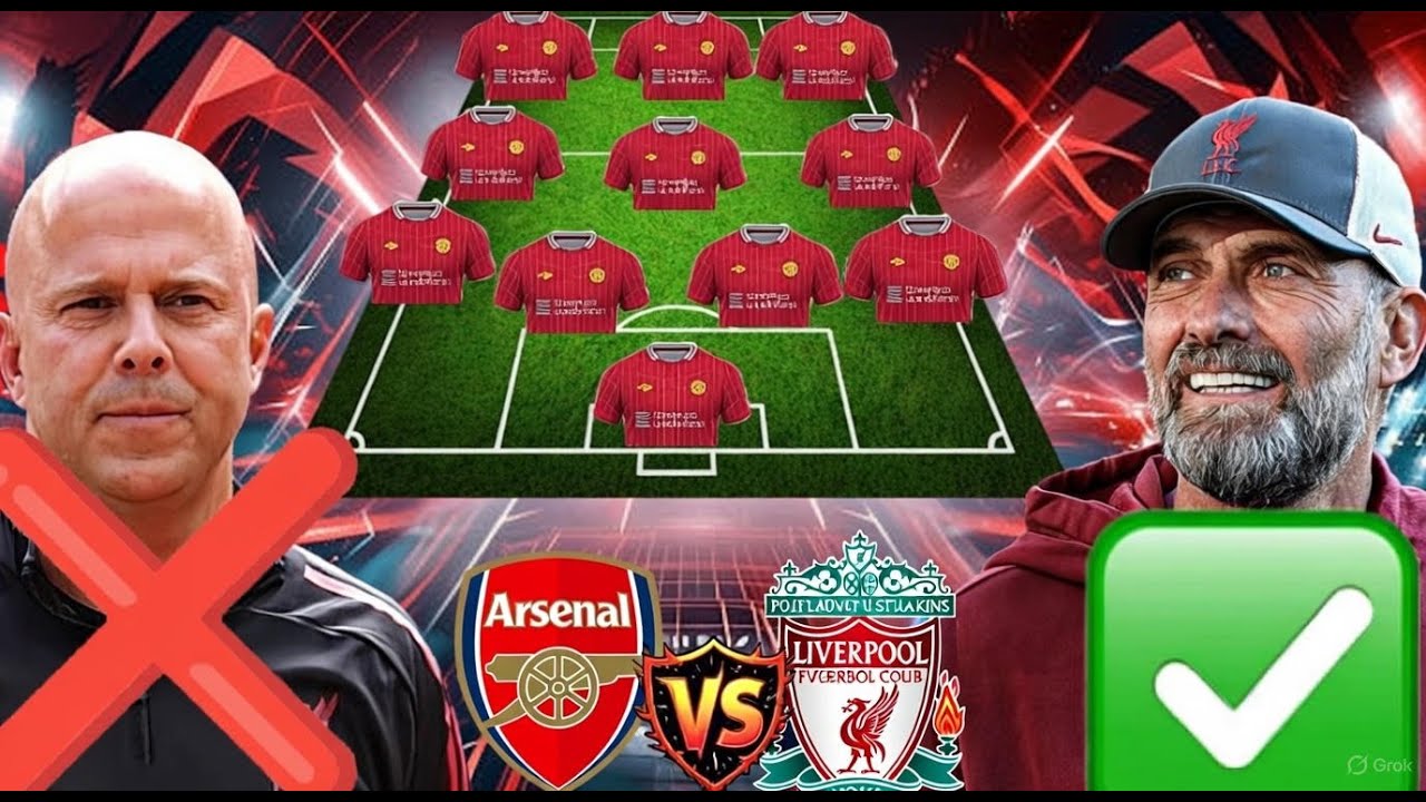 ❌Slot Sacked, Klopp Returns✅! Liverpool's Predicted XI to Face Arsenal