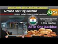 Almond Processing Cleaning, Hulling Shelling & Processing grading and cracking solution