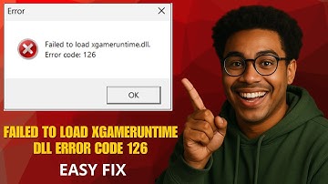 Fix "Failed to load xgameruntime.dll" Error Code 126 (2025 Instant Fix!)