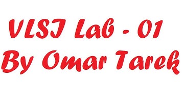 VLSI Lab - 01