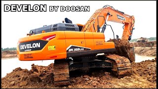 รถขุดใหญ่ไซส์ 37 ตัน DEVELON By DOOSAN DX360LCA บุ้งกี๋ใหญ่สุดในรุ่น 2.3 คิวจุใจทุกงานดินและงานหิน