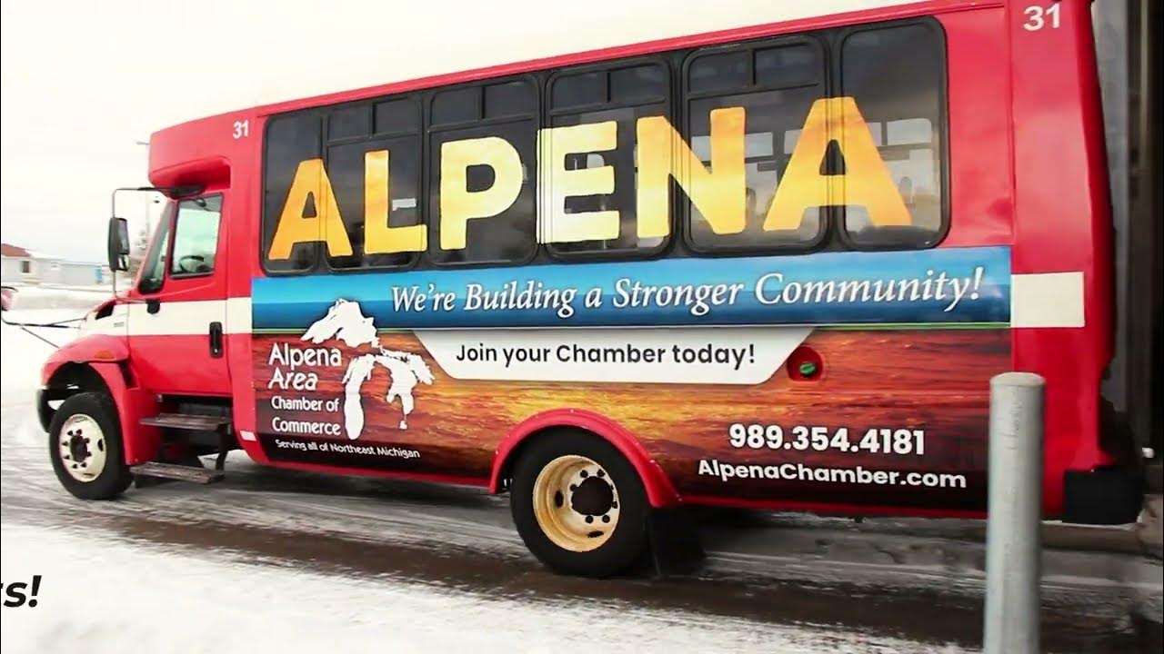 Alpena Area Chamber of Commerce TimeLapse Install 2022 YouTube