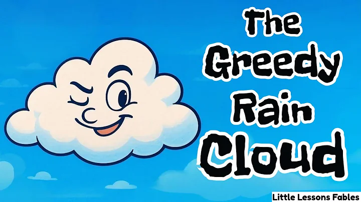 THE GREEDY RAIN CLOUD STORY ☁️| Bedtime Stories For Kids In English | Moral Stories #bedtimestories