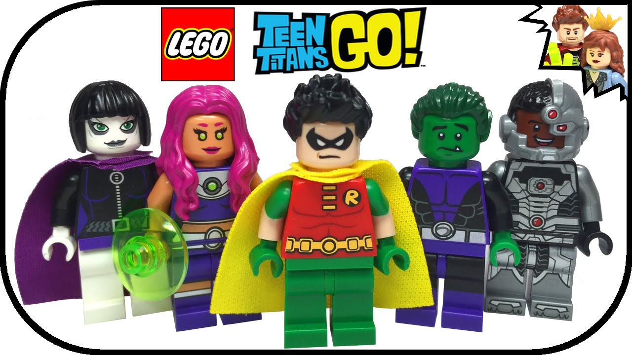 LEGO Teen Titans Go Collection with CUSTOM RAVEN