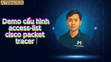 Cisco Packet Tracer | Access Control List (ACL) Configuration Demo