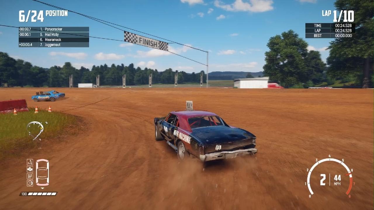 Wreckfest Bloomfield Speedway Figure 8 Race