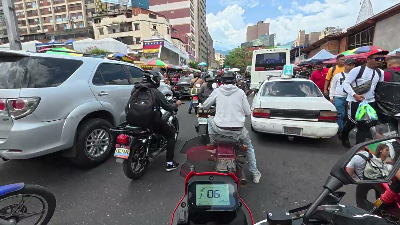 De Plaza Venezuela a la Hoyada en Moto LONCIN MS250 - (CARACAS)🏍️🔥