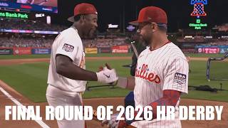 Kyle Schwarber and Jordan Walker Go Head to Head in the Final Round of 2026 Home Run Derby!