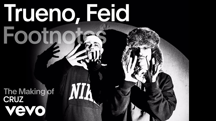 Trueno, Feid - The Making of 'CRUZ' | Vevo Footnotes
