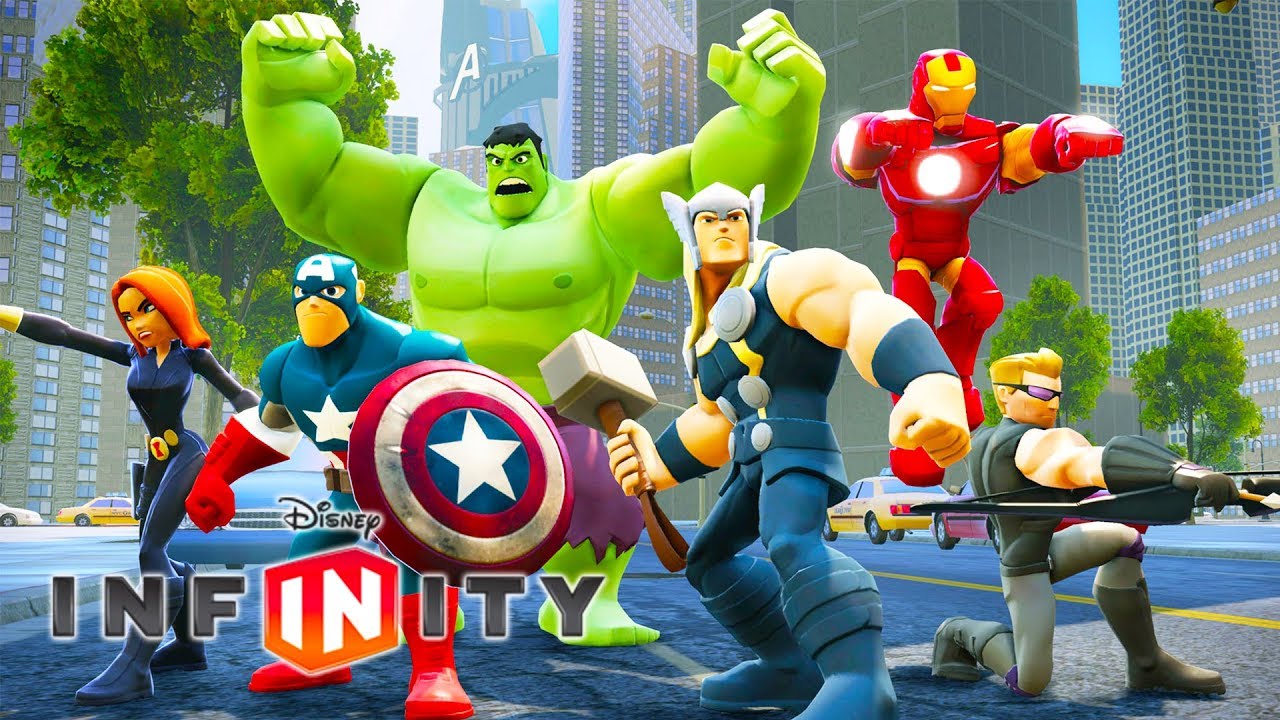 AVENGERS Gesproken spelletjes Superhelden - Disney Infinity - YouTube