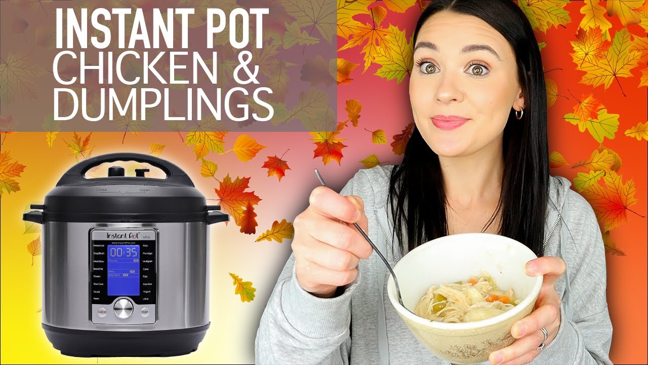 Instant Pot Head #1 – Chicken & Dumplings – Instant Pot Teacher