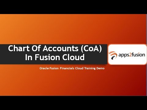 What Is Chart Of Accounts In Oracle Apps R12