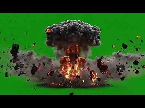 Cinematic Bomb Green Screen Explosion FX – Free Download VFX Overlay