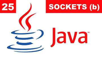 25. Comunicación con Sockets en Java (2/2)