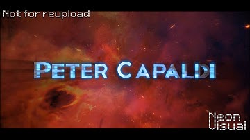 First draft of main cast credits segment - NeonVisual Doctor Who Peter Capaldi Intro