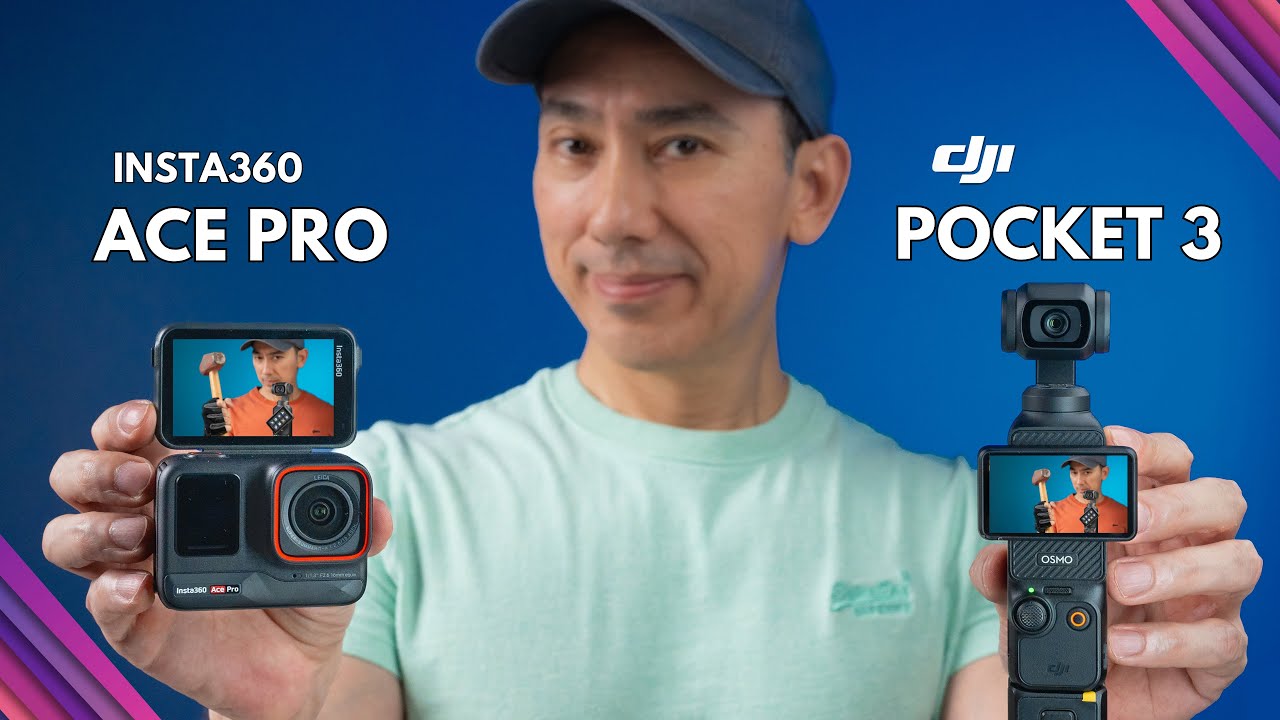 Обзор DJI Osmo Pocket 3 и Insta360 Ace Pro: сравнение функций и качества