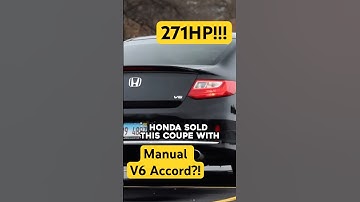 The V6 Honda Accord Nobody Talks About – 6-Speed Sleeper #hondaaccord #manual #v6 #unfiltereddrifter