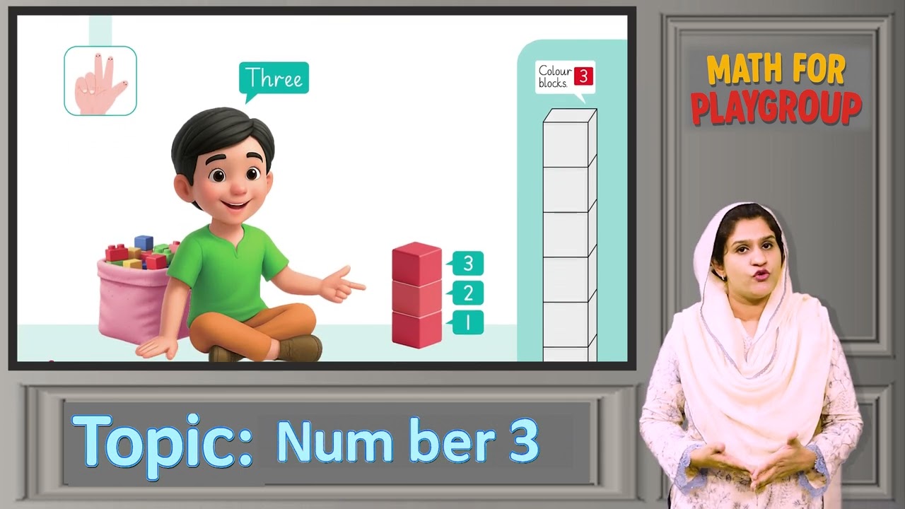 Number Three for Parents | Easy Home Learning for 4+ Kids