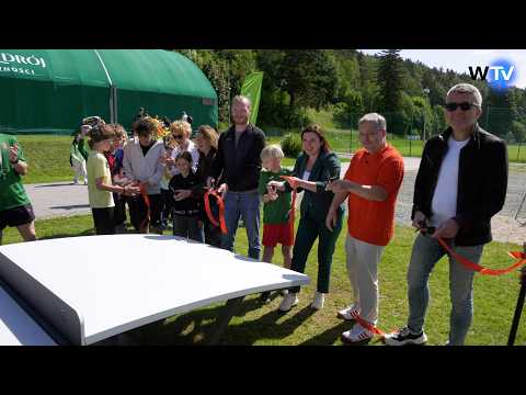 Telewizja Wałbrzych - Teqball came to Jedlina-Zdrój