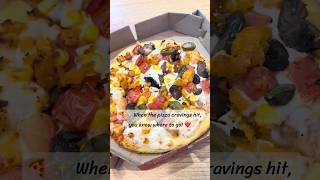 Pizza cravings? Domino’s Hits Different! ?❤ #food #domino #pizza #garlicbread #cravings #cheese