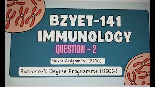 BZYET141 IGNOU Solved Assignment  (2026) (BSCG) BSC, BSM